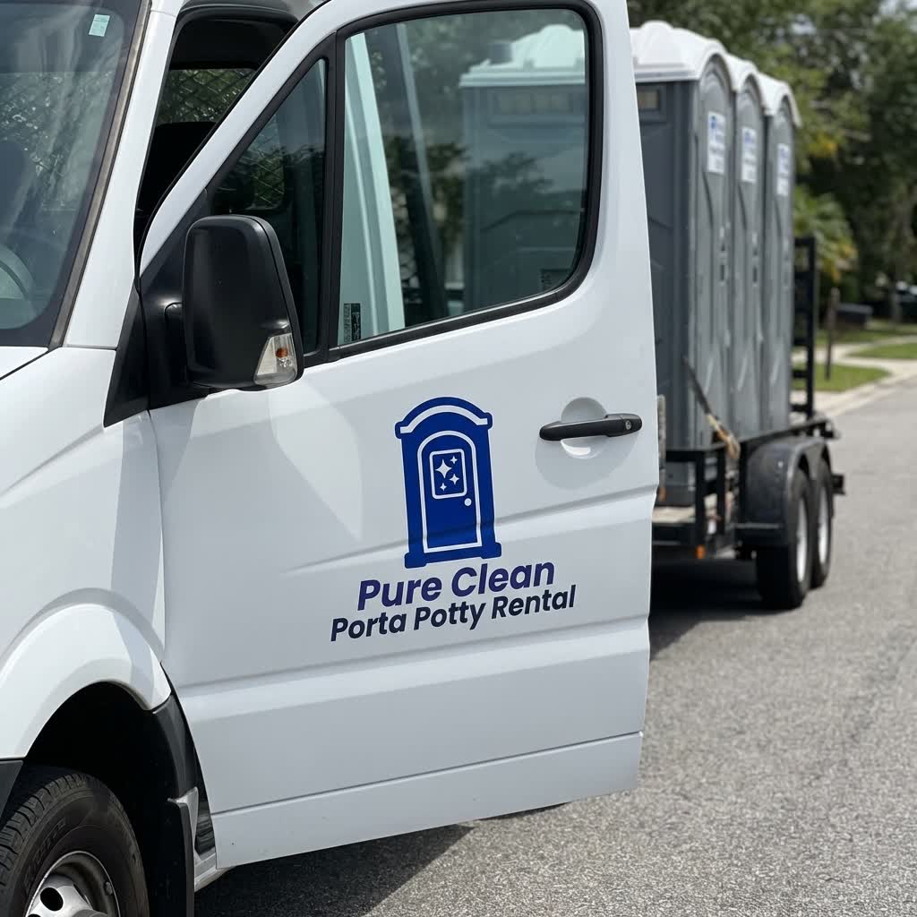 Porta potty delivery setup Orlando